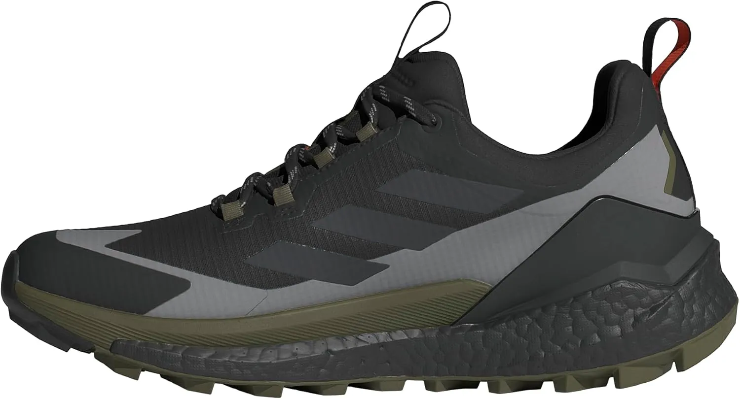 adidas Mens Terrex Free Hiker 2 Low GTX Hiking Hiking Sneakers Shoes - Black