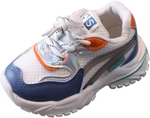 Baby Shoes Boys Girls Anti-Slip Mesh Breathable Shoes Soft Rubber Flat Sole Sneakers First Walking Crib Shoes