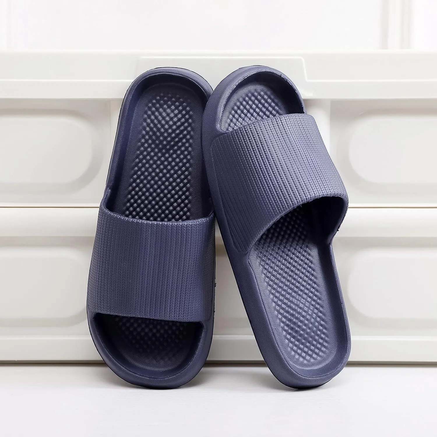 Bathroom Slippers Men Shower Shoes Women Mens Slippers Slides for Women Gym Indoor Outdoor Ultimate Comfort