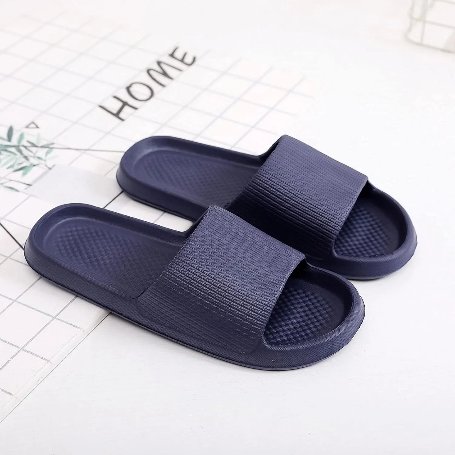 Bathroom Slippers Men Shower Shoes Women Mens Slippers Slides for Women Gym Indoor Outdoor Ultimate Comfort