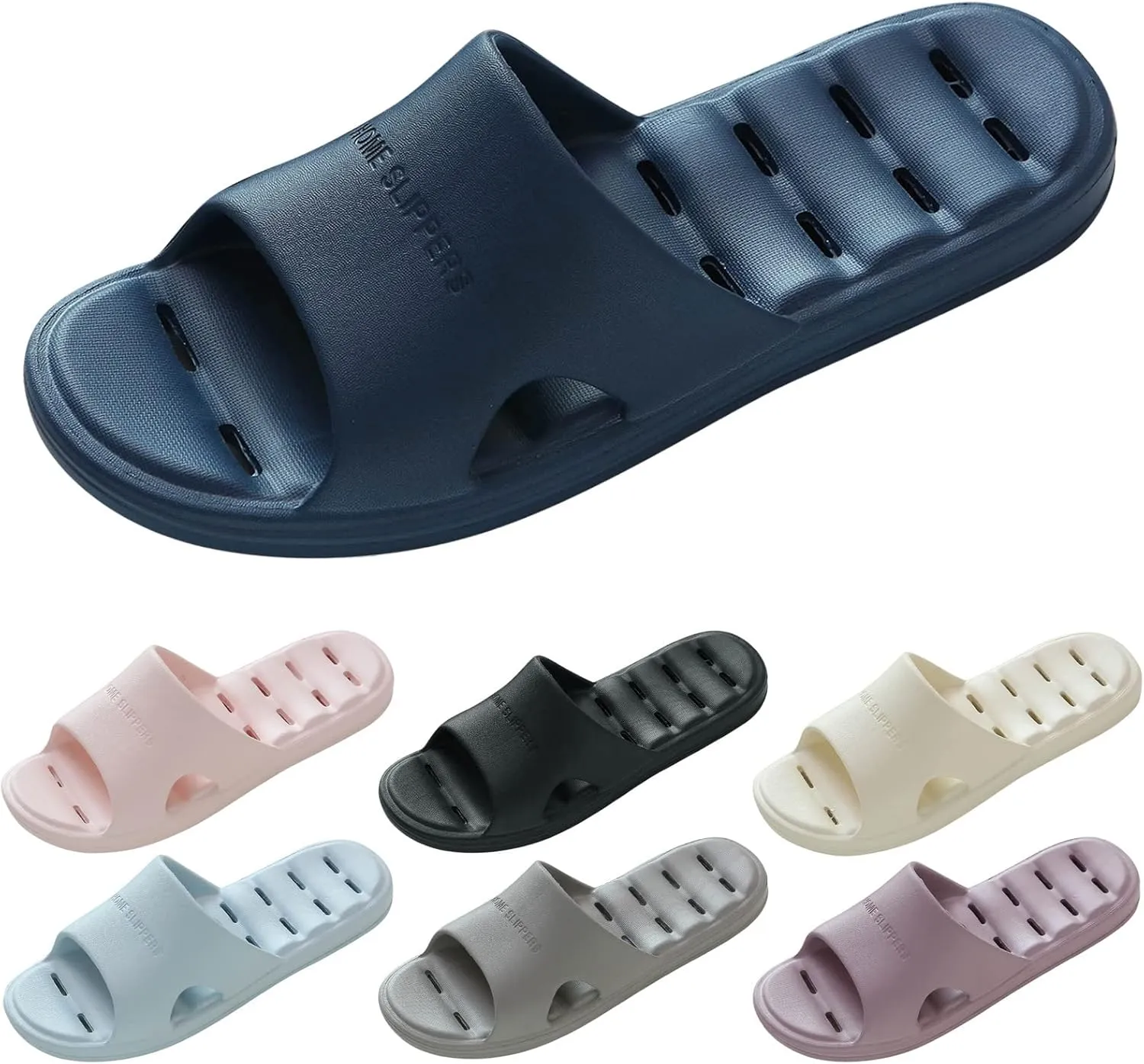 Bathroom Slippers Men Slides for Women Cloud Slippers for Men Womens Slides Bathroom Dorms Soft Sole