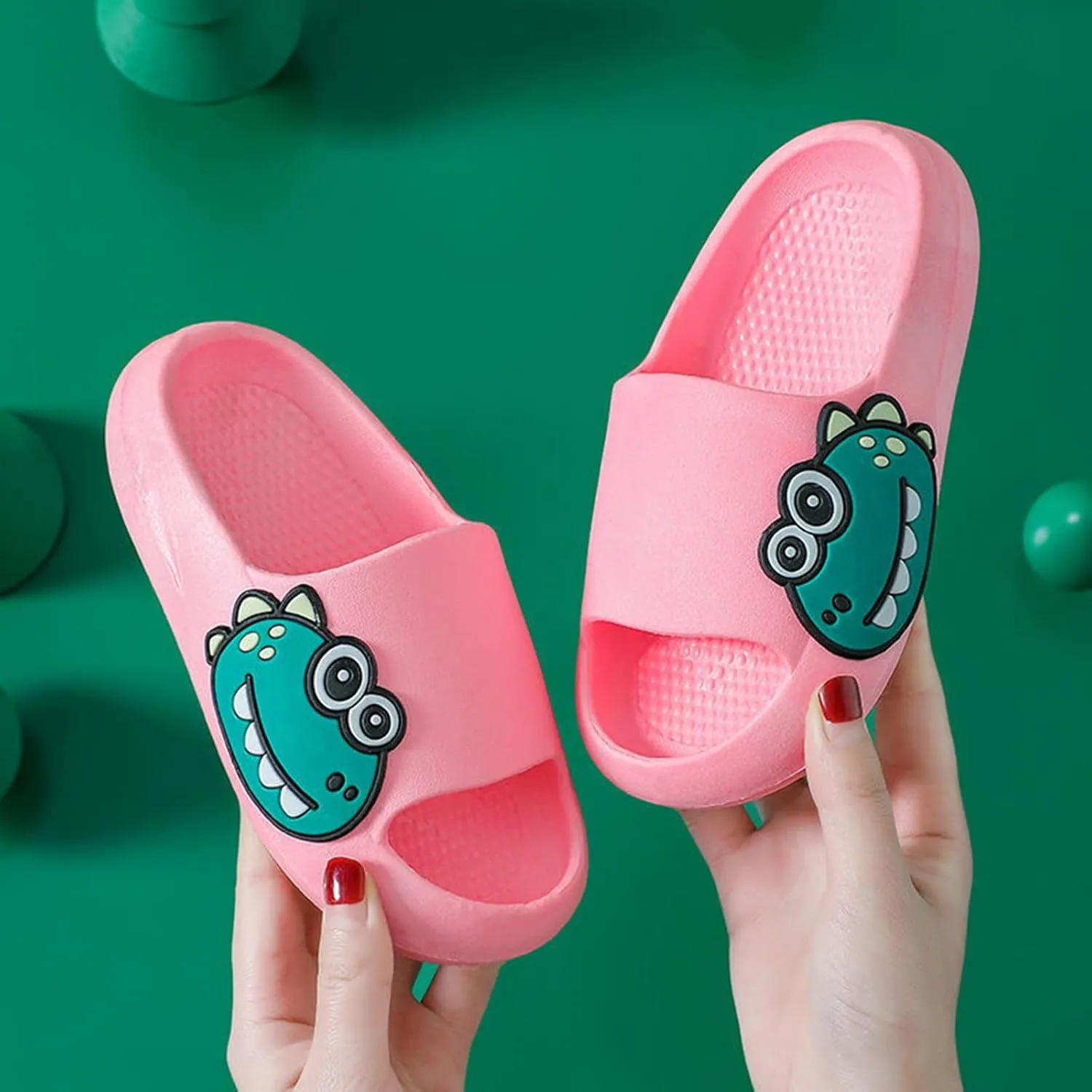 Boys Slippers Children Kids Boys Girls Cratoon Water Sandals Slip Non Slip Shower Bathroom Slipper Sandals Bunny Slippers