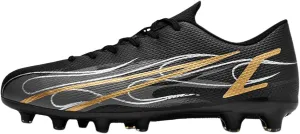 Child Kids Low Top Firm Ground Soccer Cleats Boys Girls Athletic Outdoor Football Shoes Field Training Sneaker