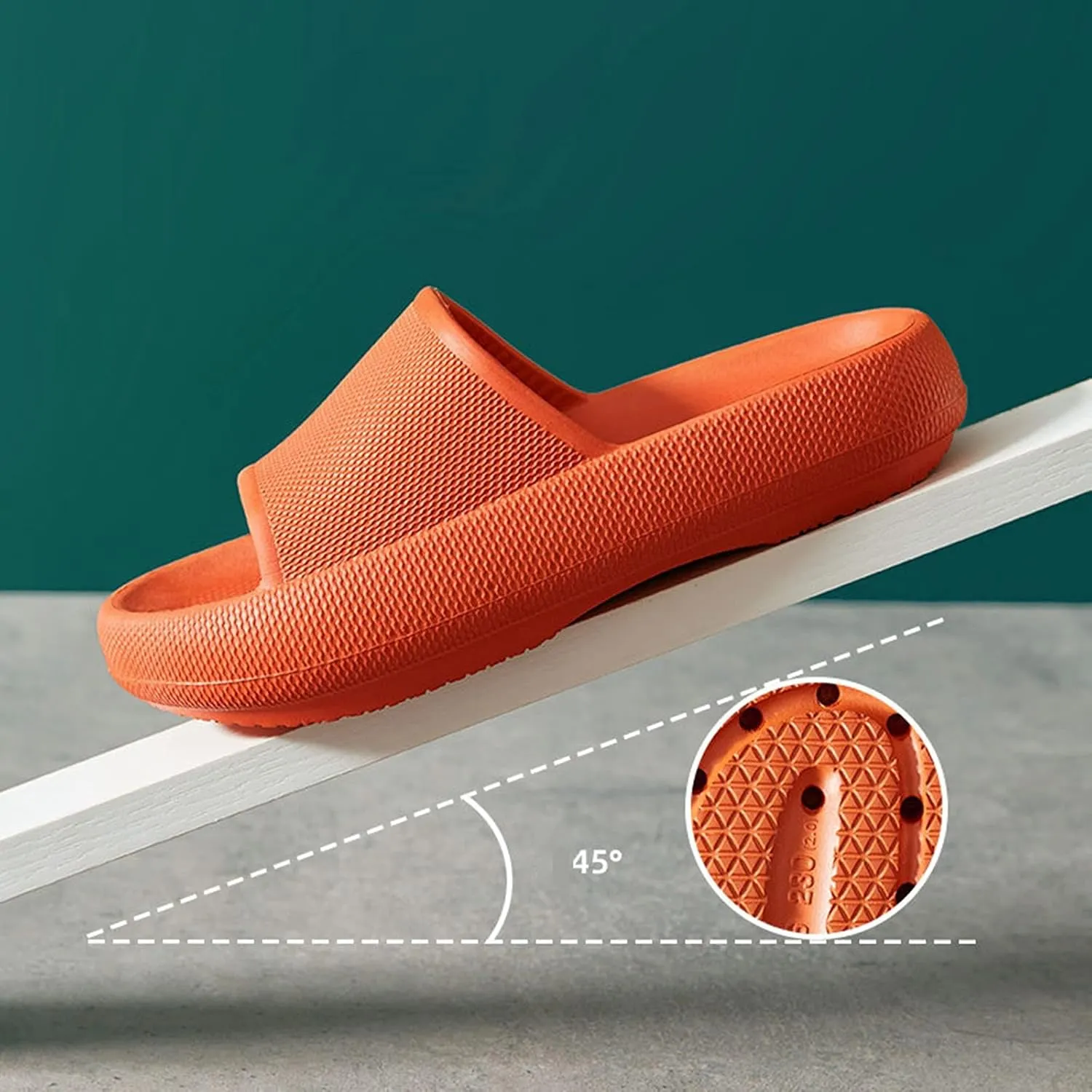 Cloud Slippers for Men Slides for Women Mens Shower Shoes Shower Shoes Women Pool Non Slip Public Slippers