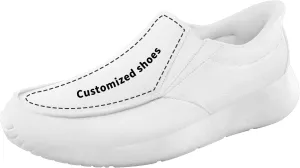 Custom Canvas Slip-On Shoes for Men Women Print Your Design Photo Logo Easy to Wear Work Walking Casual Fashion Gift Sneaker