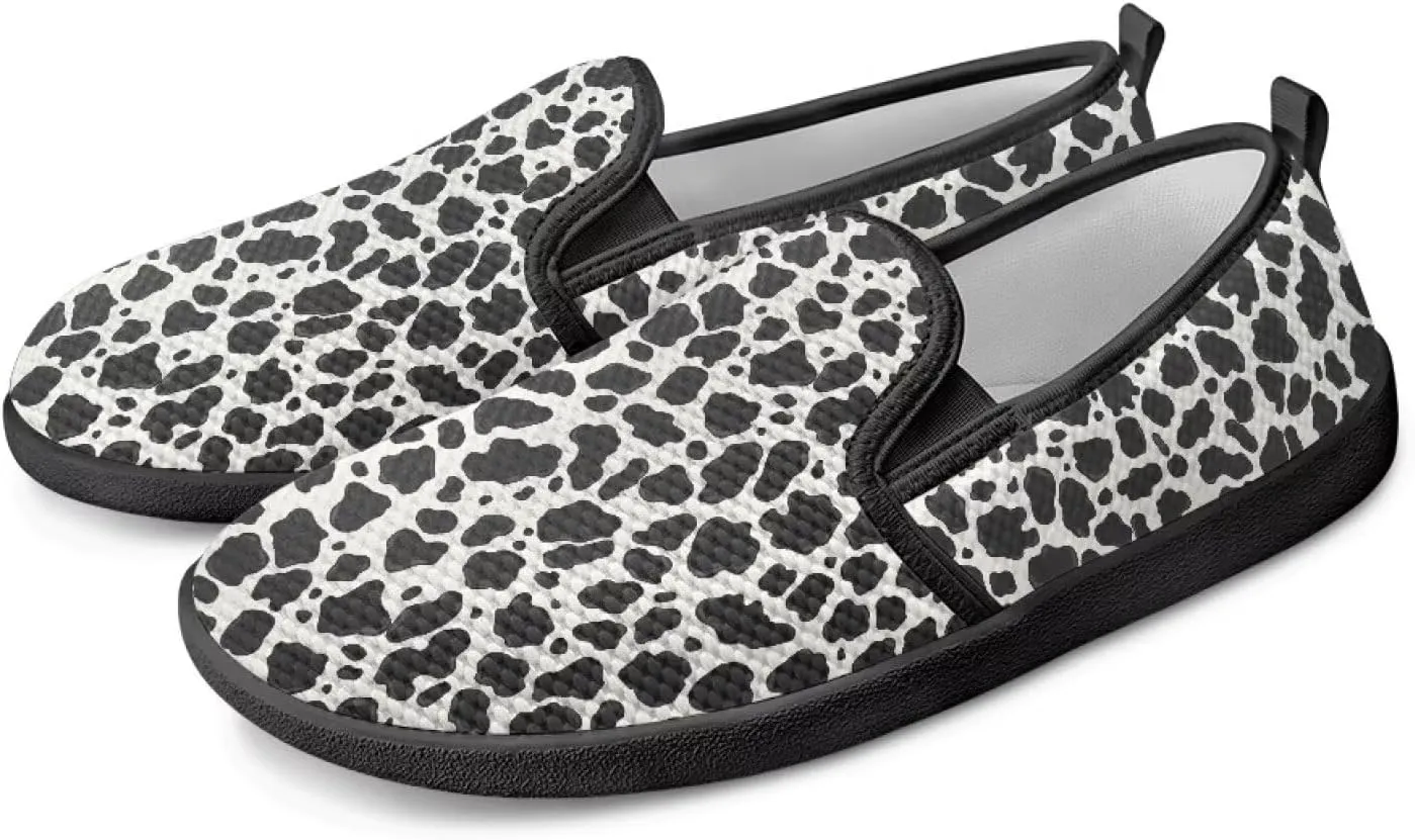 Fashion Barefoot Walking Shoe Womens Casual Slip On Loafers Breathable Anti-Slip Camping Shoes with EVA Sole for Cycling US 6-11 Black Sole