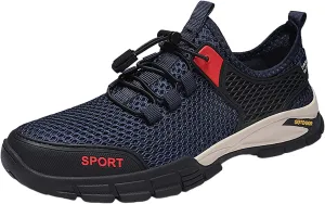 Fashion Sport Shoes for Men Lightweight Breathable Walking Shoe Gym Tennis Fashion Lightweight Sneakers for Men