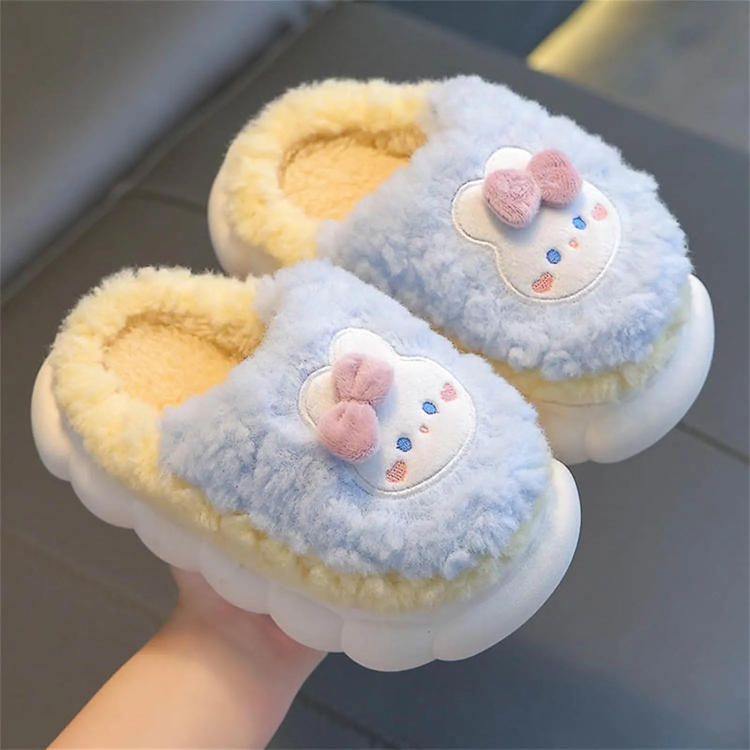 Girl 6 Toddler Children Baby Kids Girls Boys Cute Slippers Warm Indoors Shoes Toddler Boot Slippers Girl