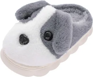 Girls Foam Soft Sole House Slippers Kids Plush House Shoes Boys Warm ??artoon Slippers Cute Animal Winter Indoor Slipper