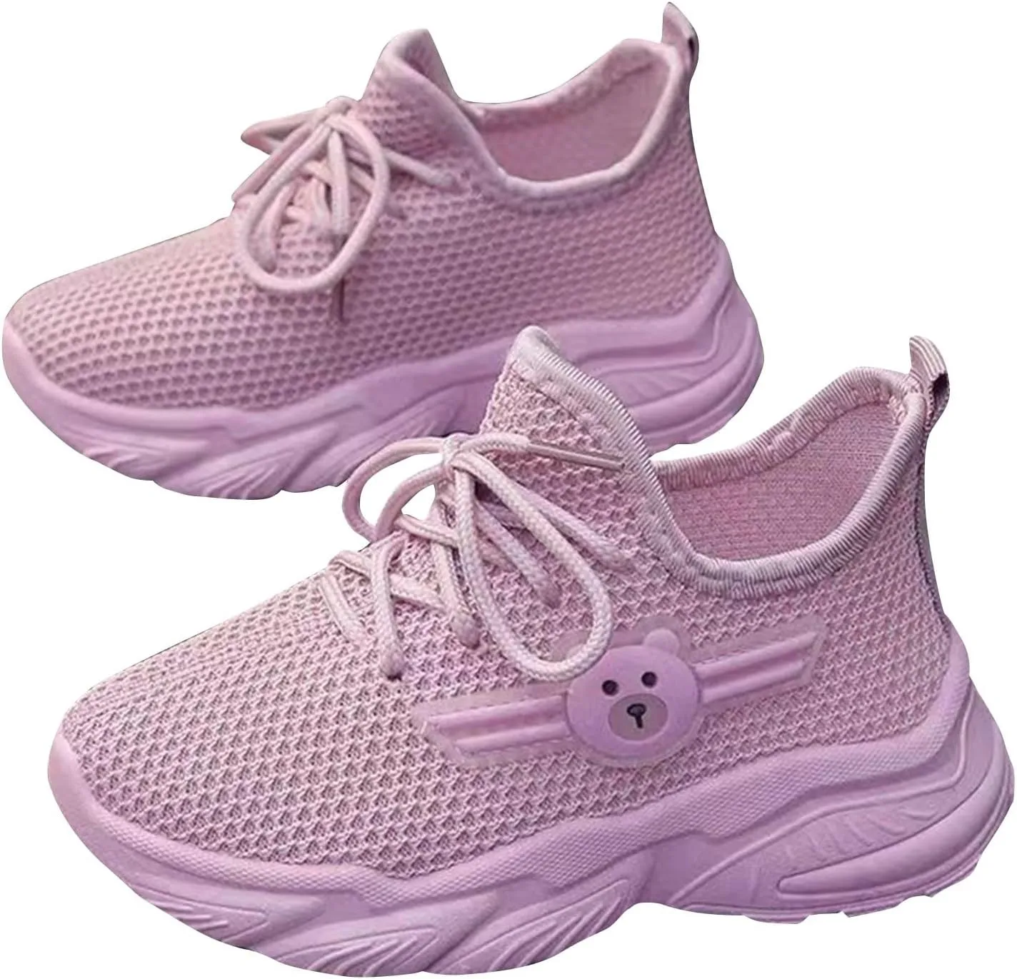 Kids Cozy Tennis Running Shoes Lightweight Slip On Sneakers Casual Sports Workout Shoes Running Walking Flat Shoes