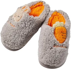 Kids House Shoes Bedroom Slippers For Kids Cotton Slippers Girls Boys Slippers Memory Foam Comfy Girls Heels Size 1