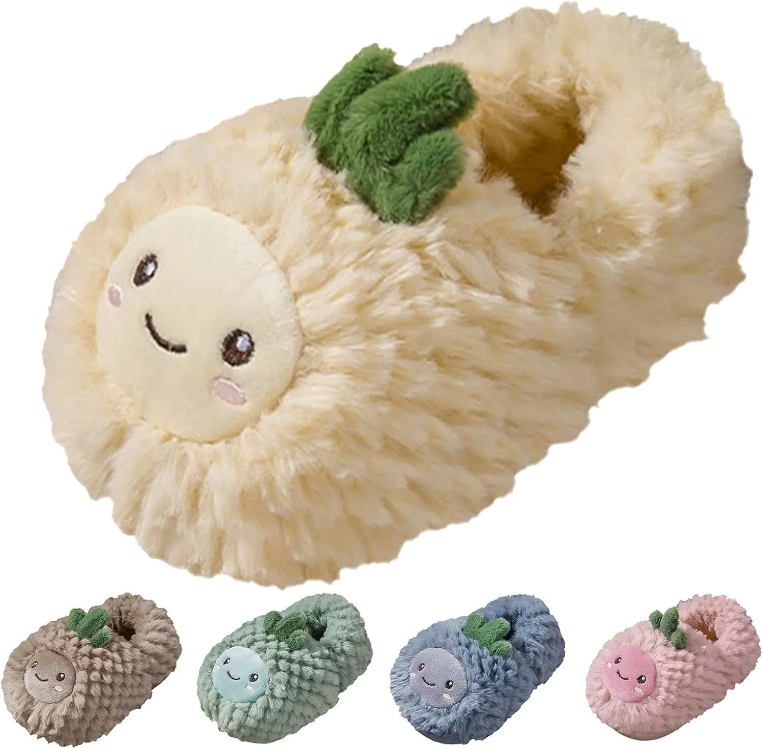 Kids Slippers Fashion Autumn And Winter Boys And Girls Slippers Flat Bottom Soft Big Girls Slippers Size 3