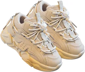 Kids Sneakers Boys Girls Running Tennis Shoes Athletic Sports Casual Mesh Personalized Lace Up Fashion Shoes