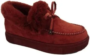 Ladmiple Winter Boots For Women Fashion Snow Boots Warm Fur Lined Anti-Slip Outdoor Slip On Ankle Booties Warm Shoes