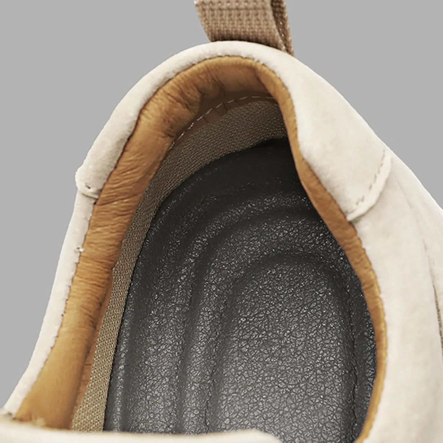 Men Running Shoe Leather Hiking Shoes Mens Comfortable Mens Outdoor Non Slip Hiking Shoes Sneakers Walking Shoes for Men