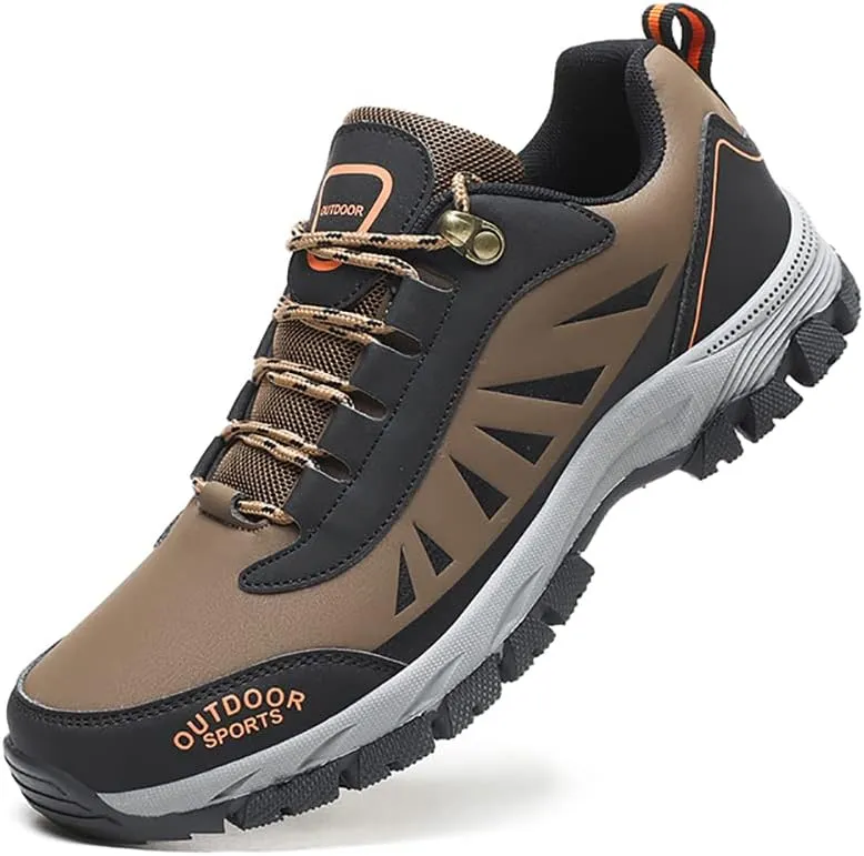 Men's Hiking Shoes Outdoor Athletic Camping Sneakers Waterproof Hiking Shoes Men