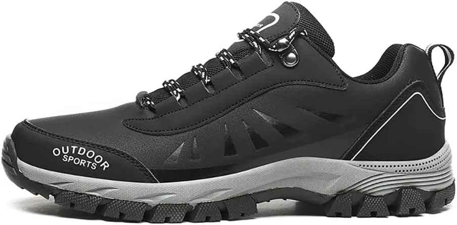 Men's Hiking Shoes Outdoor Athletic Camping Sneakers Waterproof Hiking Shoes Men