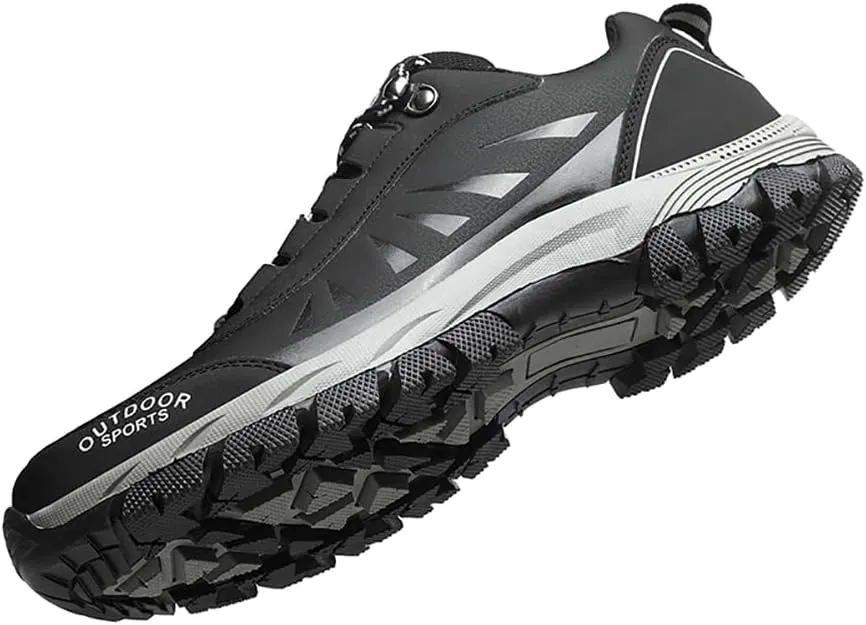 Men's Hiking Shoes Outdoor Athletic Camping Sneakers Waterproof Hiking Shoes Men