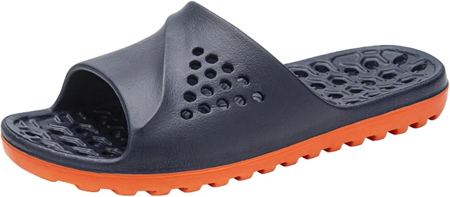 Mens Shower Shoes Womens Slides Cloud Slippers for Men Slides for Women Spa Bathroom Living Room Slippers