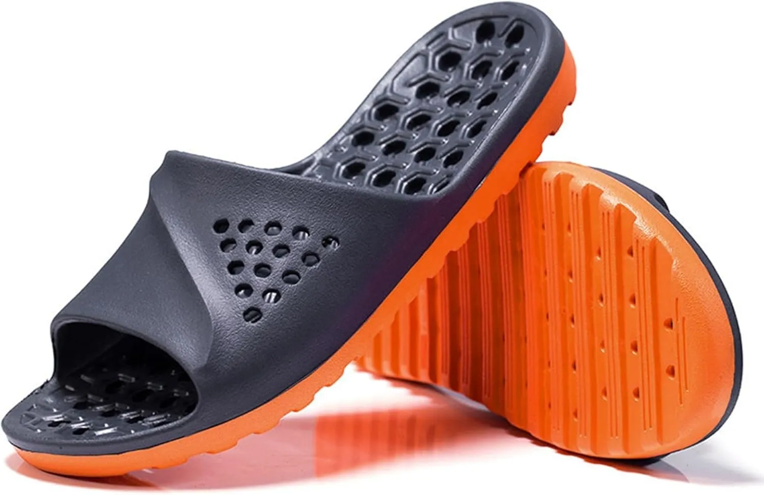 Mens Shower Shoes Womens Slides Cloud Slippers for Men Slides for Women Spa Bathroom Living Room Slippers