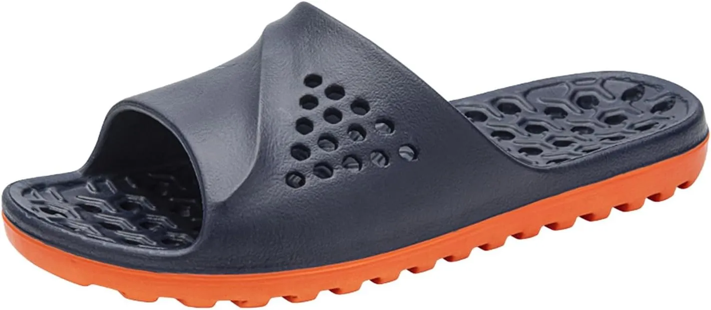 Mens Shower Shoes Womens Slides Cloud Slippers for Men Slides for Women Spa Bathroom Living Room Slippers