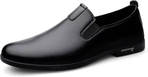 Men's Slip on Loafers,Leisure Vintage Flat Walking Shoes??Comfortable Walking Sneakers Low Top Shoes