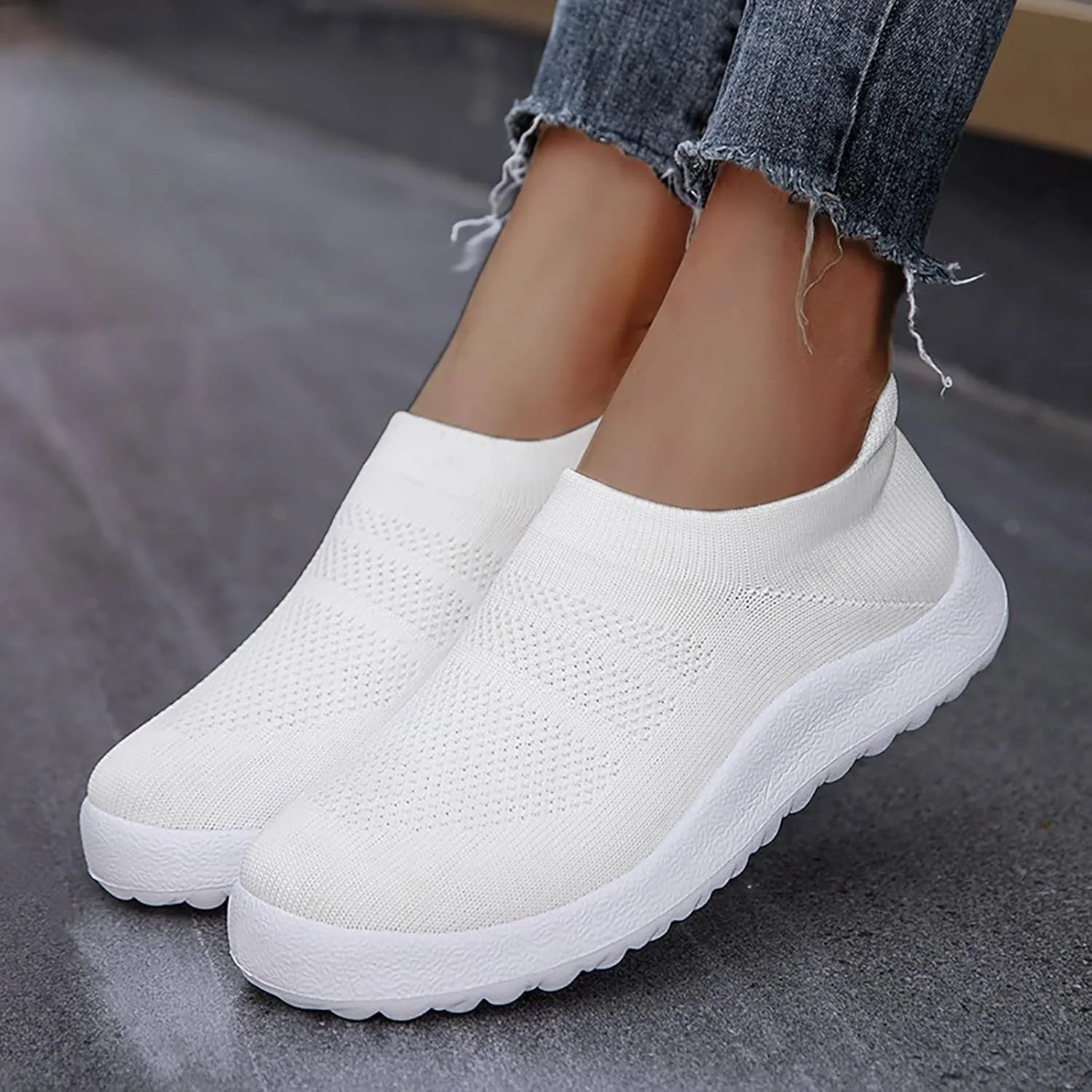 Mens Tennis Shoes Men's Shoes Walking Shoe for Men Slip on Shoe for Men Breathable Lightweight Sneaker