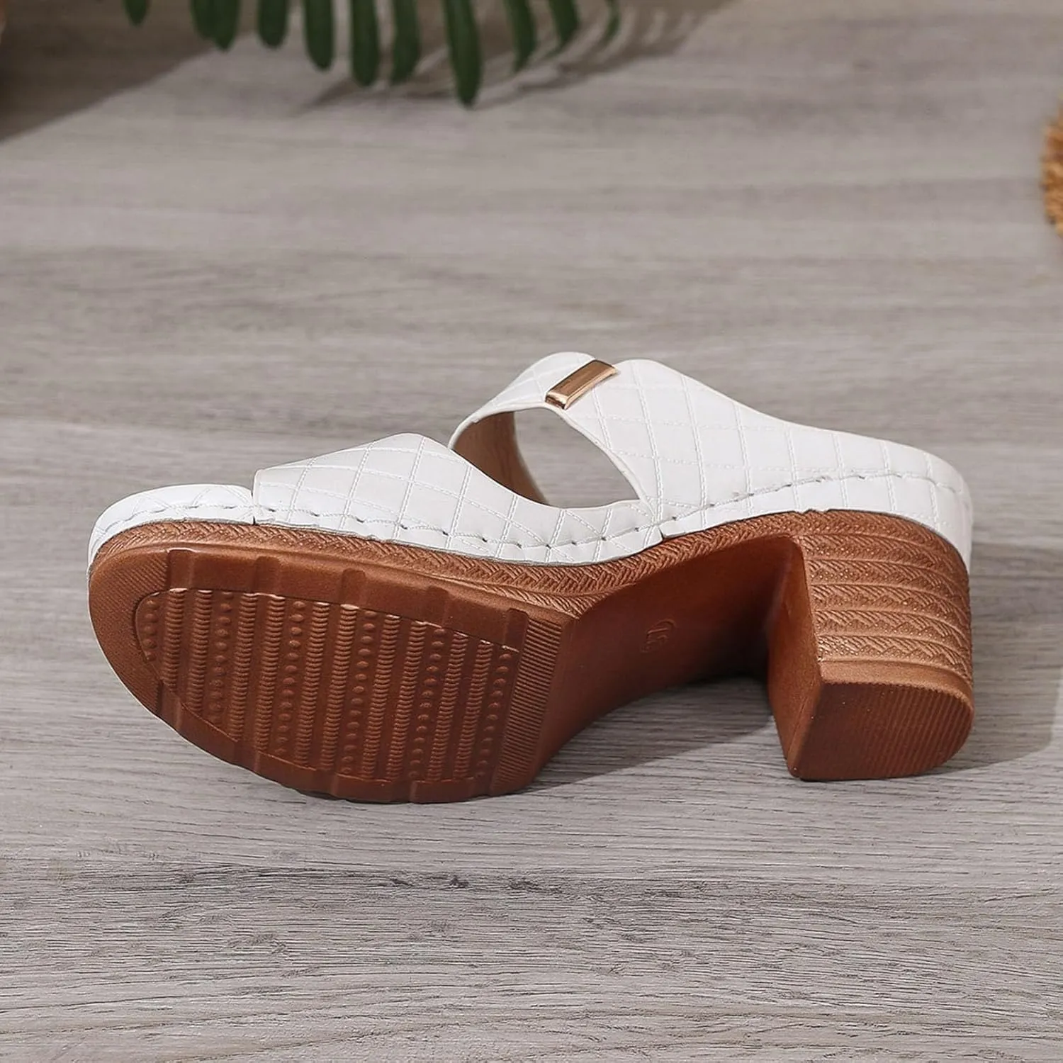 Orthopedic Sandals for Women Block Heel Open Toe Chunky Heel Sandals for Women Arch Support Comfortable Fashion Non Slip Fish Mouth Platform Sandal Dressy Beach Walking Trendy Slippers