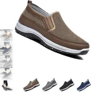 Orthopedic Walking Shoes Hiking Shoes Mens, Men's Slip on Lightweight Breathable Casual for Outdoor Hiking