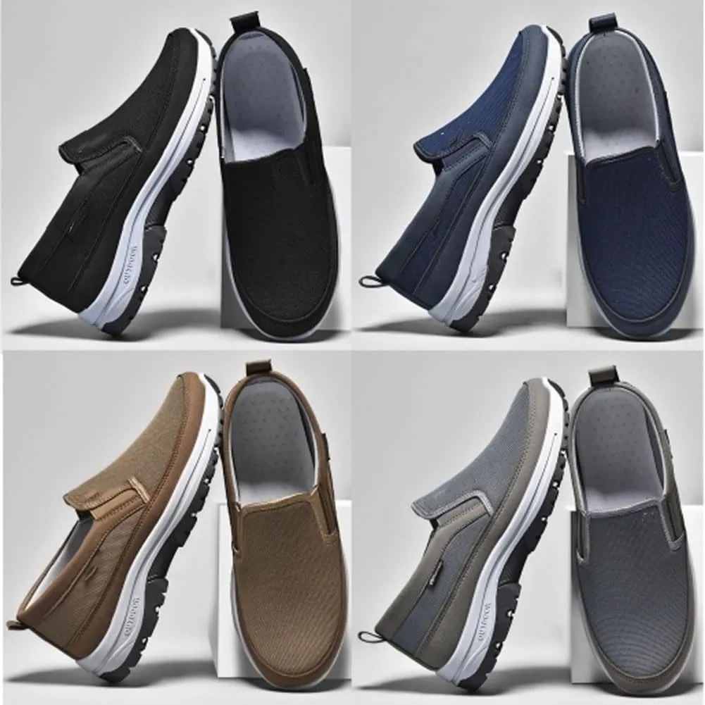 Orthopedic Walking Shoes Hiking Shoes Mens, Men's Slip on Lightweight Breathable Casual for Outdoor Hiking