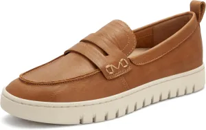 PARTY Loafers for Women, Comfortable Women's Loafers, Casual Dress and Work Slip-Ons, Camel, 10