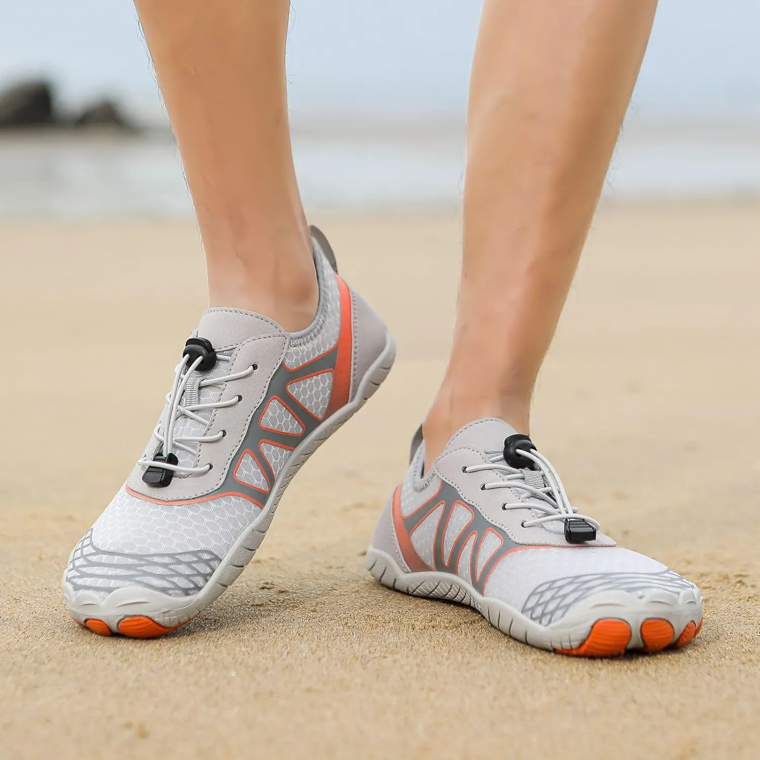 Pro Barefoot Shoes for Women Men,Wide Toe Box Barefoot Shoes Water Shoe Women,Healthy & Non-Slip Barefoot Outdoor Shoe,Waterproof Hiking Sneakers Women