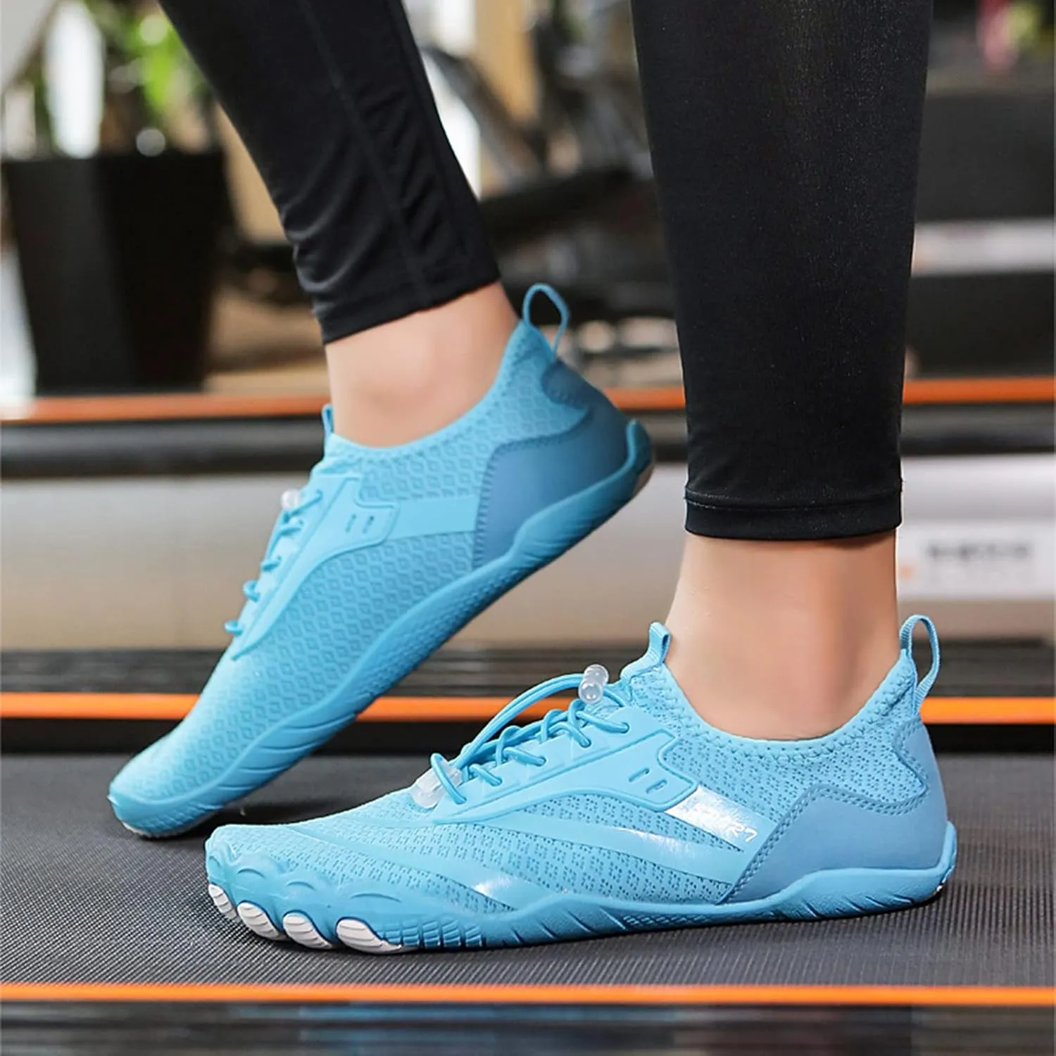 Quick-Dry Beach Swim Shoes,Outdoor Sport Lightweight Hiking Water Shoes,Comfy Breathable Cycling Shoes,Aqua Surf Barefoot Shoes,Unisex,with Draining Hole