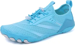 Quick-Dry Beach Swim Shoes,Outdoor Sport Lightweight Hiking Water Shoes,Comfy Breathable Cycling Shoes,Aqua Surf Barefoot Shoes,Unisex,with Draining Hole