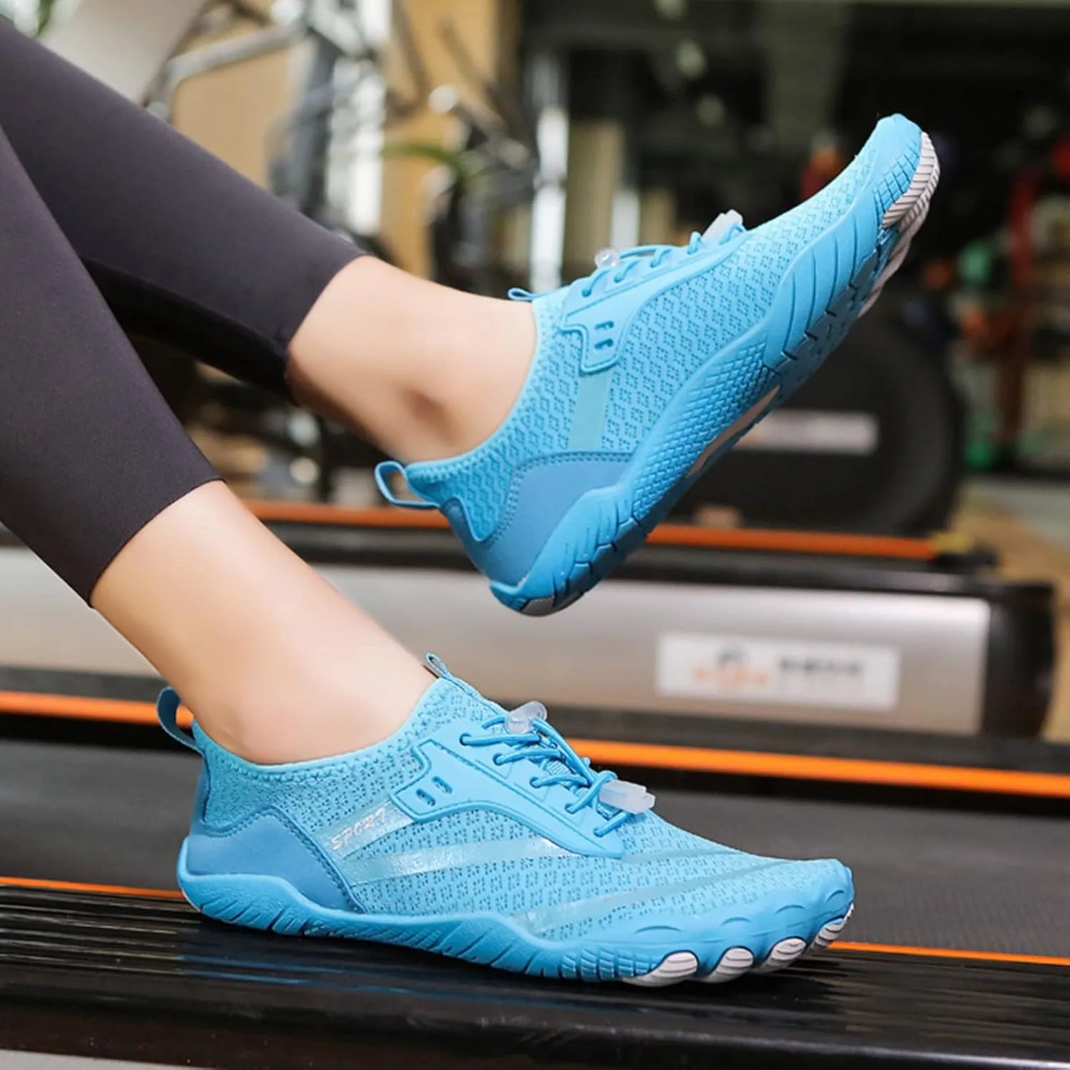 Quick-Dry Beach Swim Shoes,Outdoor Sport Lightweight Hiking Water Shoes,Comfy Breathable Cycling Shoes,Aqua Surf Barefoot Shoes,Unisex,with Draining Hole