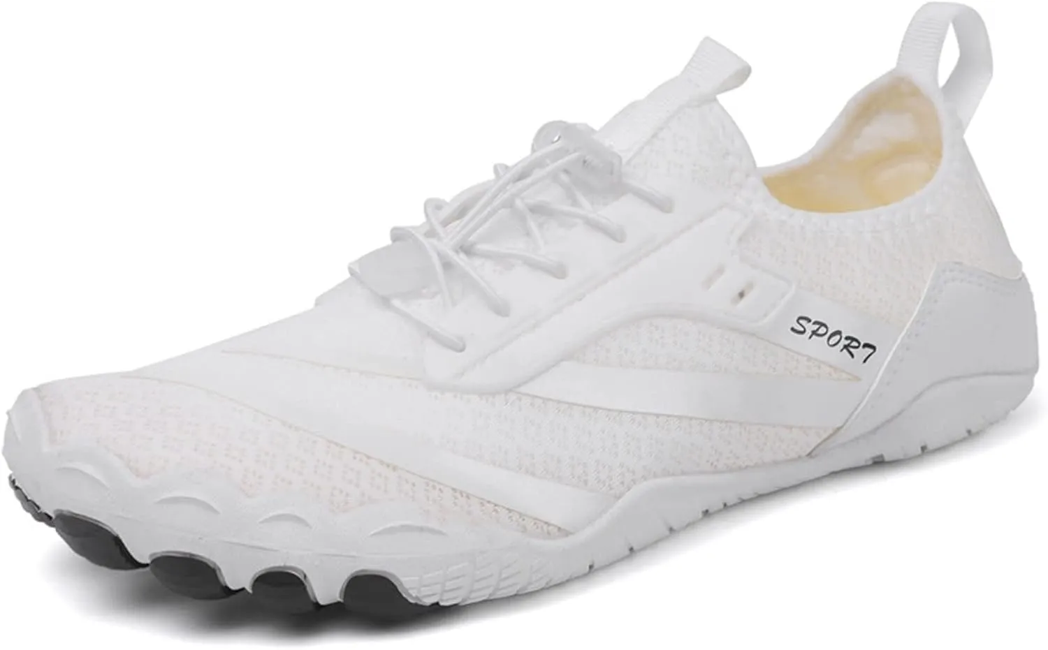 Quick-Dry Beach Swim Shoes,Outdoor Sport Lightweight Hiking Water Shoes,Comfy Breathable Cycling Shoes,Aqua Surf Barefoot Shoes,Unisex,with Draining Hole