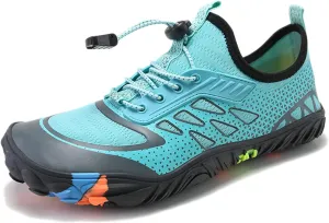 Quick-Dry Cycling Shoes,Outdoor Sport Beach Surf Barefoot Shoes,Summer Lightweight Breathable Aqua Swim Water Shoes,Unisex Adult,with Draining Hole,for Fitness/Exercise