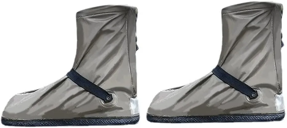Rain Shoe Cover Waterproof Reusable Unisex Motorcycle Cycling Bike Rain Boot Shoes Covers Rainproof Shoes Cover,2XL Easy to Use
