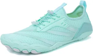 Reef Water Shoes,Quick Dry Comfy Breathable Aqua Beach Swim Shoes,Summer Casual Pool Surf Barefoot Shoes,Soft Lightweight Cycling Shoes,Unisex,with Draining Hole
