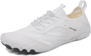 Reef Water Shoes,Quick Dry Comfy Breathable Aqua Beach Swim Shoes,Summer Casual Pool Surf Barefoot Shoes,Soft Lightweight Cycling Shoes,Unisex,with Draining Hole
