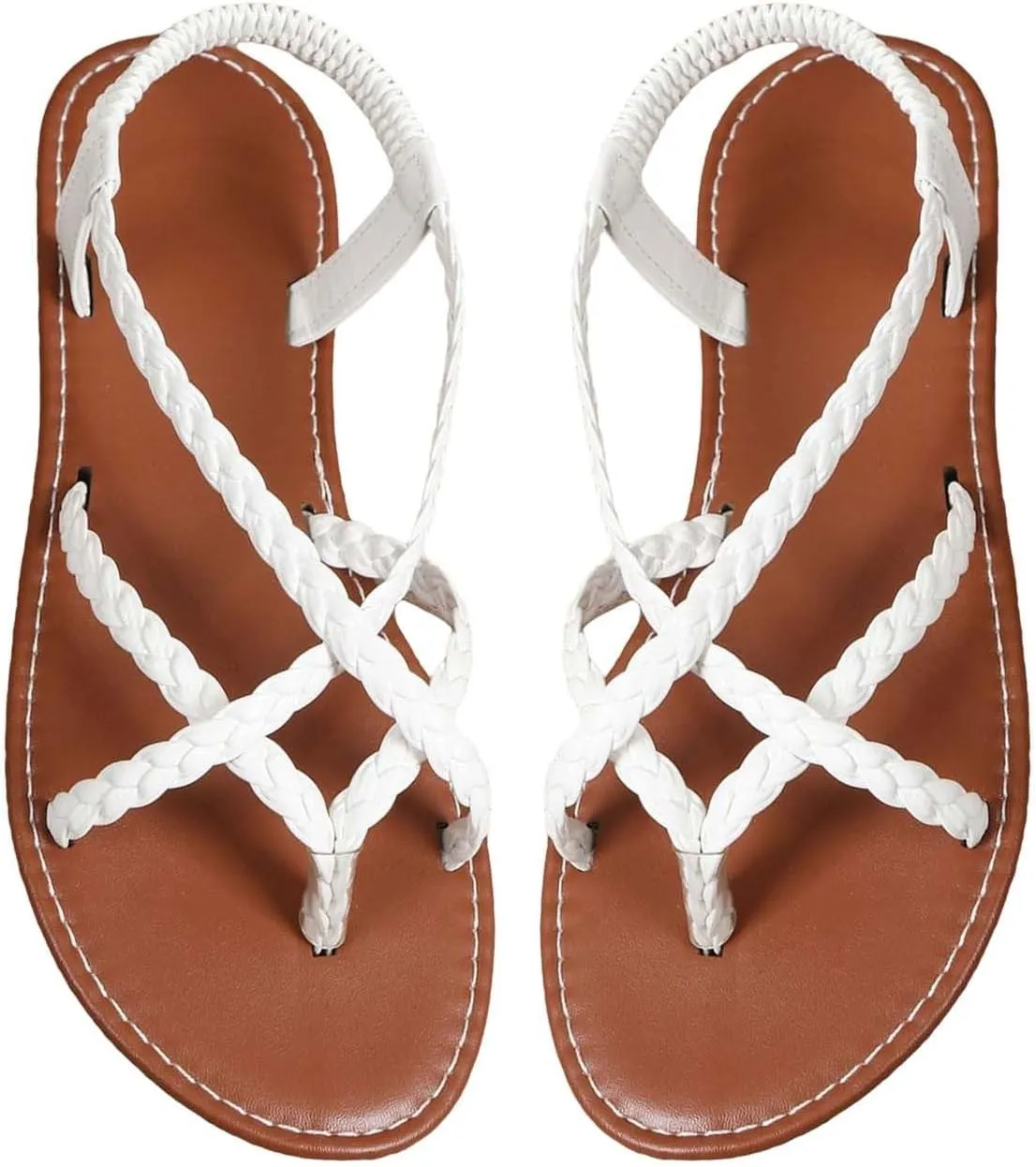 Sandals For Women Clip Toe Flat Roman Shoes Ladies Sandals Ladies Sandals Yoga Mat Mens Flip Flops Casual Sandals