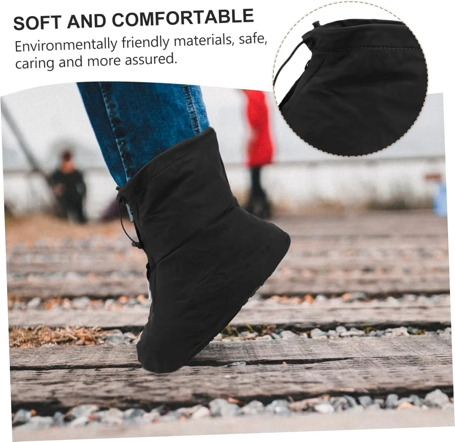 Shoe Cover Shoe Rain Cover Booties Waterproof Shoes Coversilicon Shoe Spray Over The Shoe Rain Boots