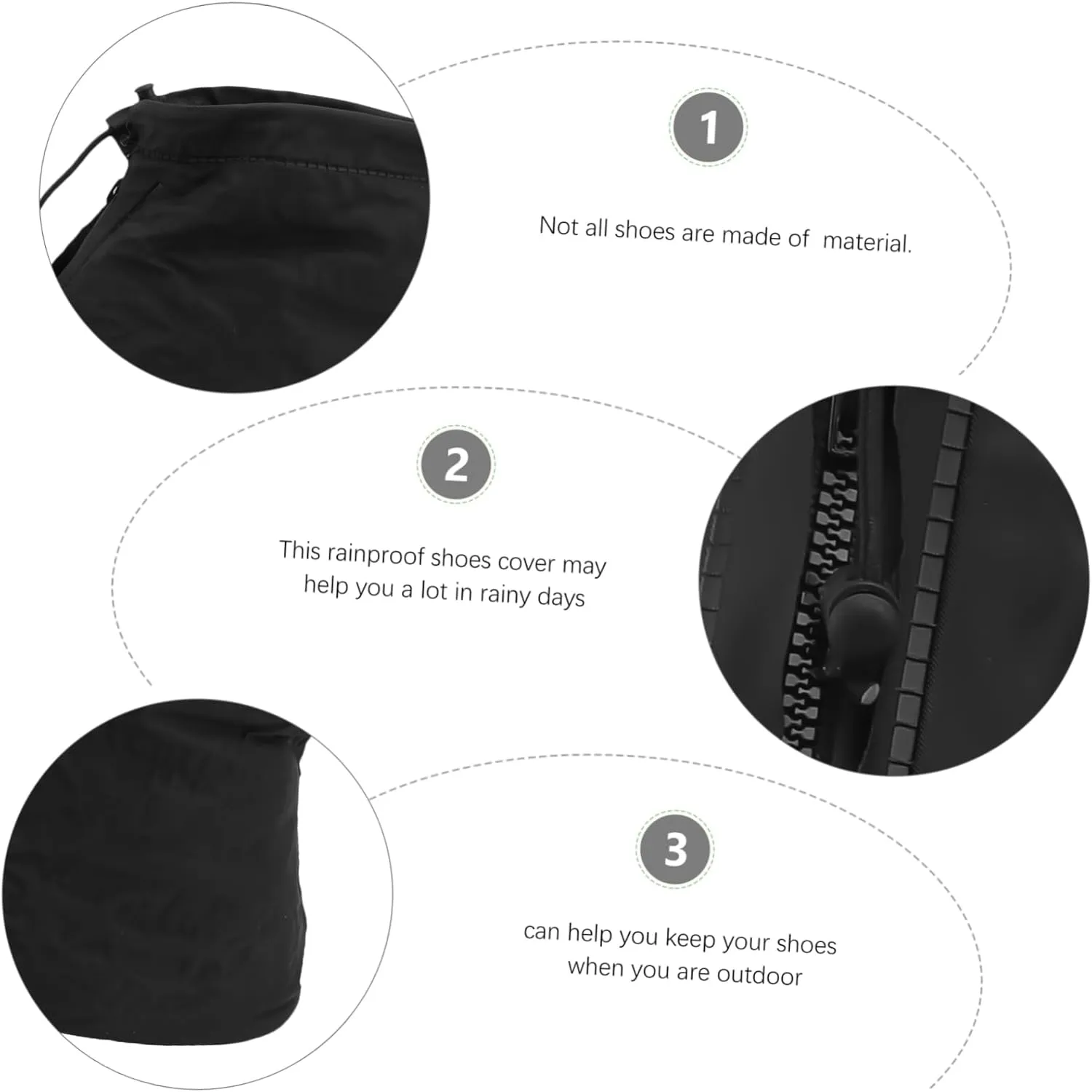 Shoe Cover Shoe Rain Cover Booties Waterproof Shoes Coversilicon Shoe Spray Over The Shoe Rain Boots