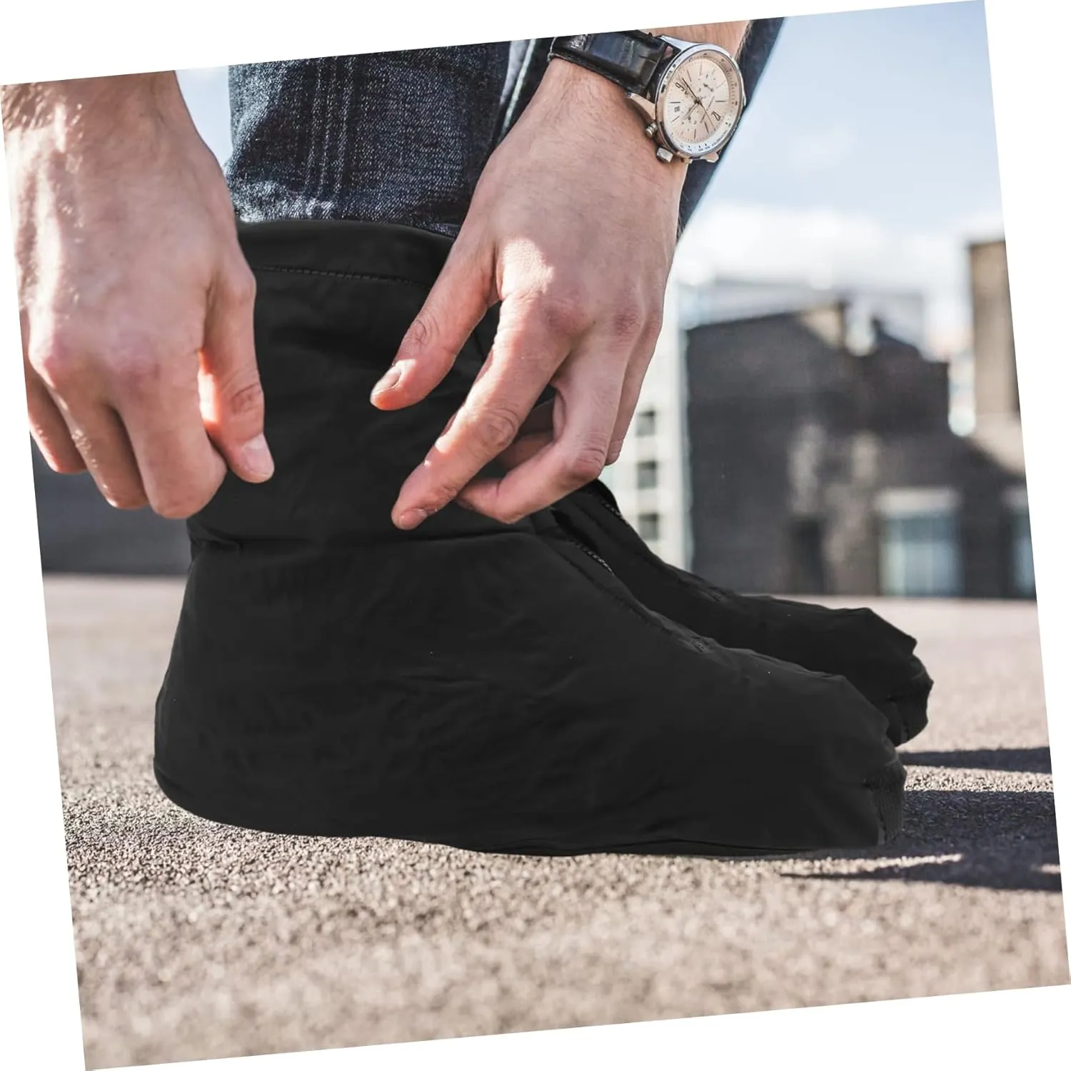 Shoe Cover Shoe Rain Cover Booties Waterproof Shoes Coversilicon Shoe Spray Over The Shoe Rain Boots