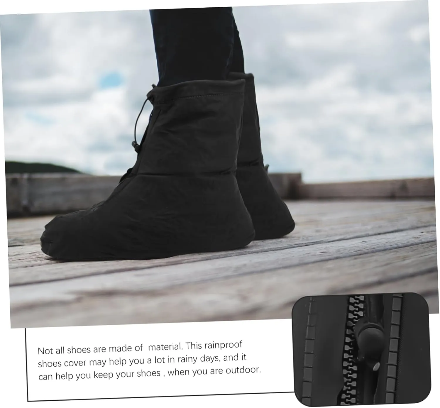 Shoe Cover Shoe Rain Cover Booties Waterproof Shoes Coversilicon Shoe Spray Over The Shoe Rain Boots