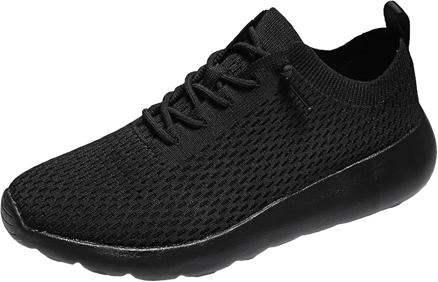 Shoes Men Slip on Sneakers Men Men's Comfortable Light Weight Slip on Shoes Men's Sneakers Non Running Lightweight Workout Black Casual for Skate for