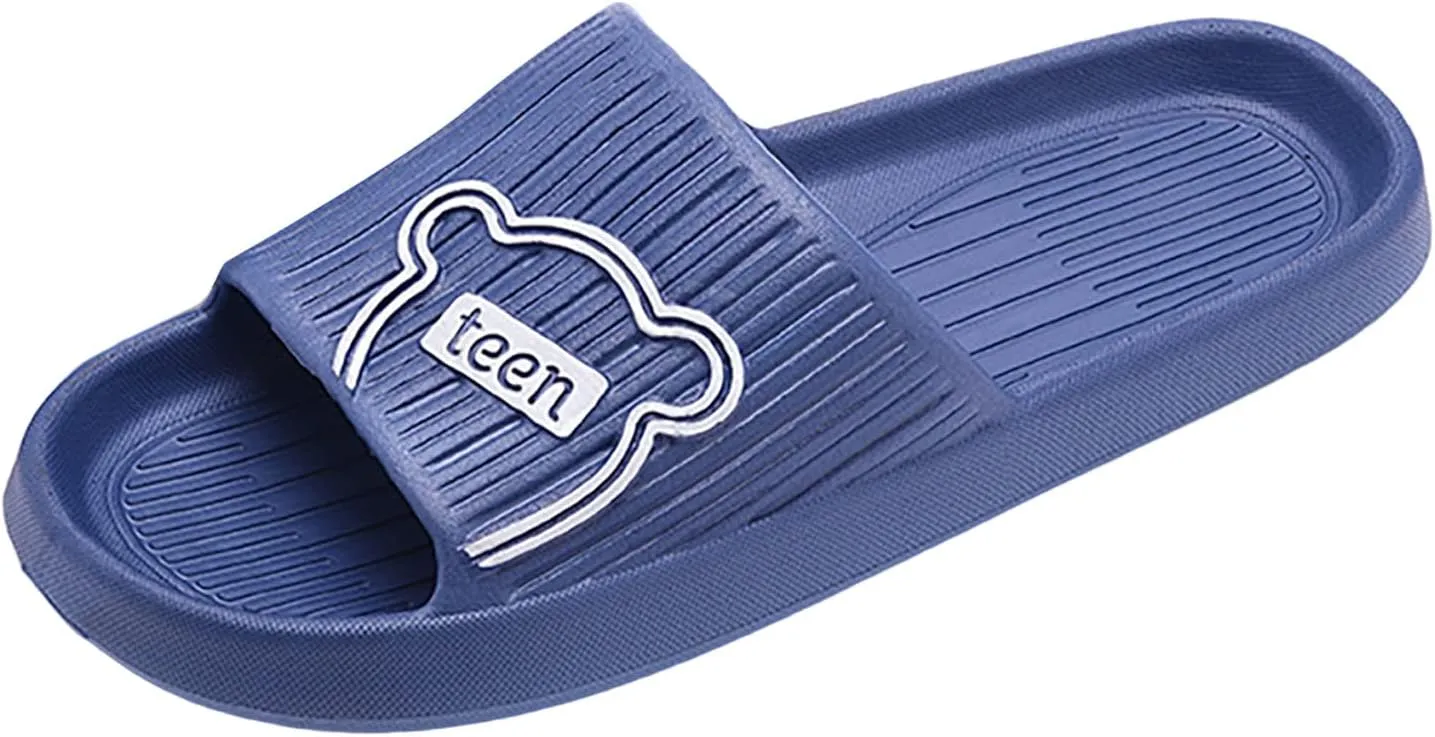Shower Slippers Mens Slides Indoor Slippers Shower Shoes Women Non Slip Slipper Men Indoor Slipper for Gym Soft Sole