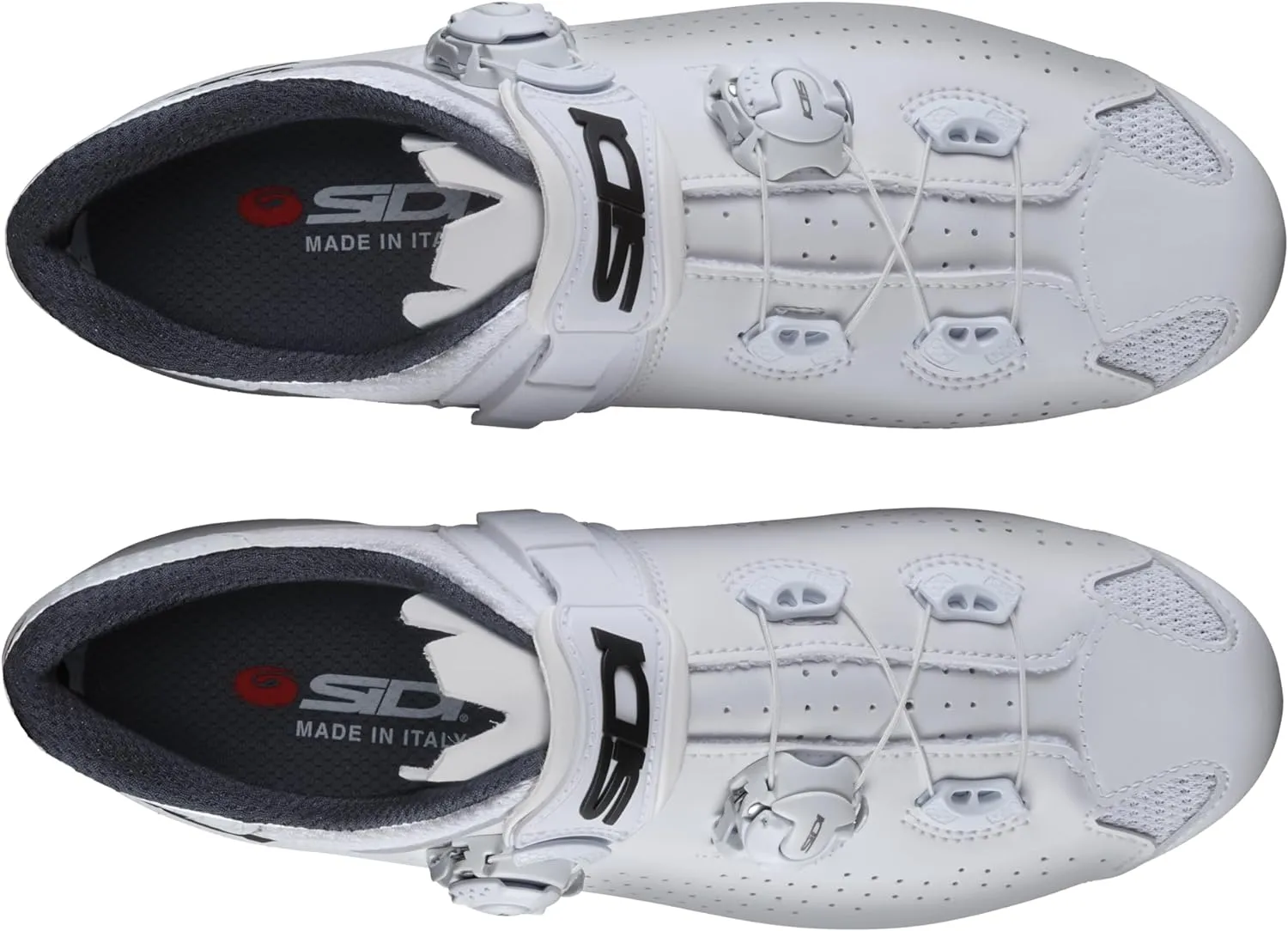 SiDI | Cycling Shoes, Professional Men's Road Bike Shoes GENIUS 10, Carbon Sole, Innovative Soft Instep Closure System, Integrated Heel, Stiffness Sole 6