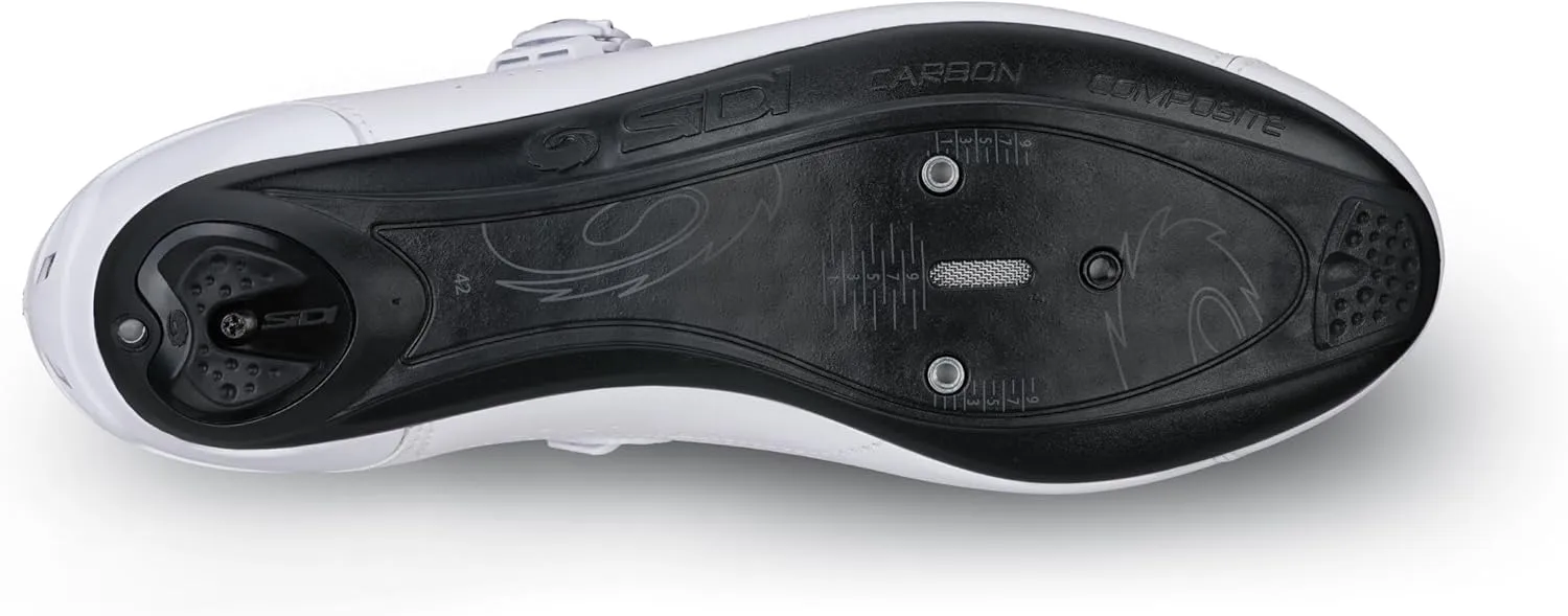 SiDI | Cycling Shoes, Professional Men's Road Bike Shoes GENIUS 10, Carbon Sole, Innovative Soft Instep Closure System, Integrated Heel, Stiffness Sole 6