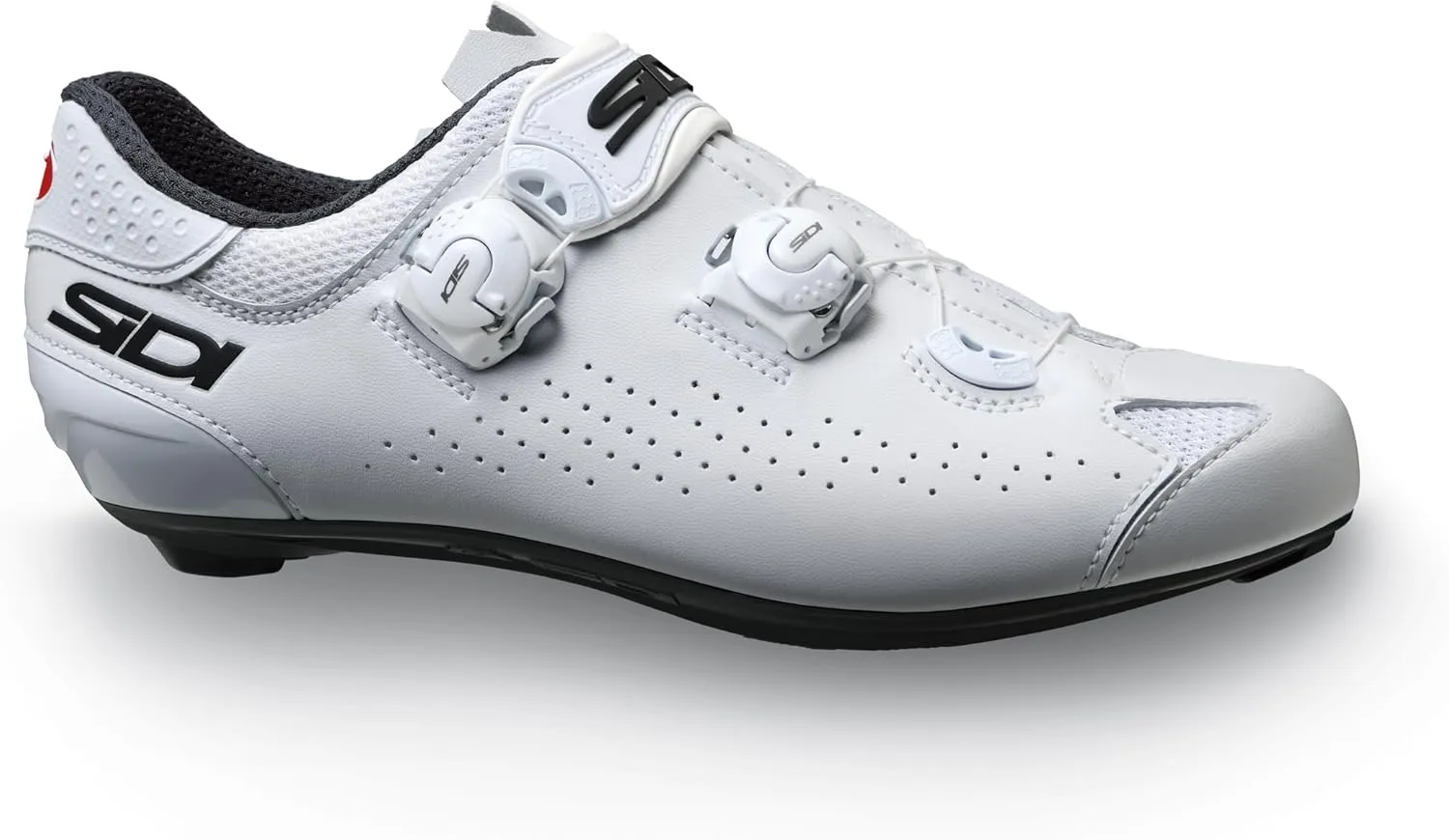 SiDI | Cycling Shoes, Professional Men's Road Bike Shoes GENIUS 10, Carbon Sole, Innovative Soft Instep Closure System, Integrated Heel, Stiffness Sole 6